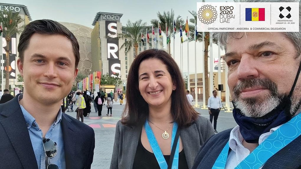 EXPO 2020 Dubai Andorra participant pavilion exhibition retail merchandise sustainability Hind Jamiloun Director Dalle Consulting sl 2022