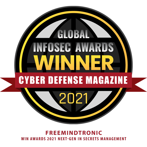 Freemindtronic win awards 2021 Next-Gen in Secrets Management with EviCypher & EviToken Technologies